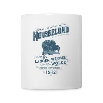 Aotearoa - Neuseeland - Tasse - Weiß - Vorne