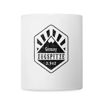 Zugspitze Germany - Used Look - Tasse - Weiß - Vorne