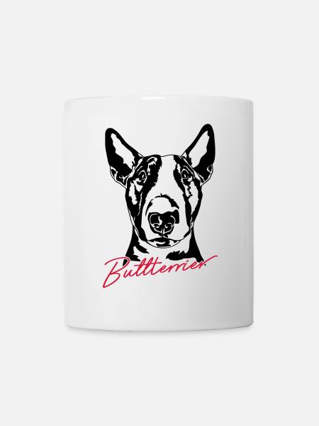 BULL TERRIER chien chiens Wilsigns - Mug blanc - blanc