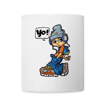 Boy saying Yo - Tasse - Weiß - Vorne