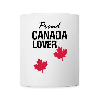 Canada Lover Canada Pays Amérique du Nord Cadeau - Mug blanc - blanc - Devant