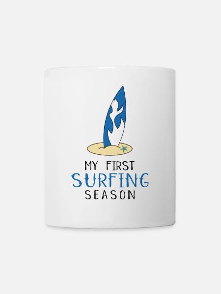 Surfer - Tasse - Weiß