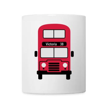 London - Tasse - Weiß - Vorne