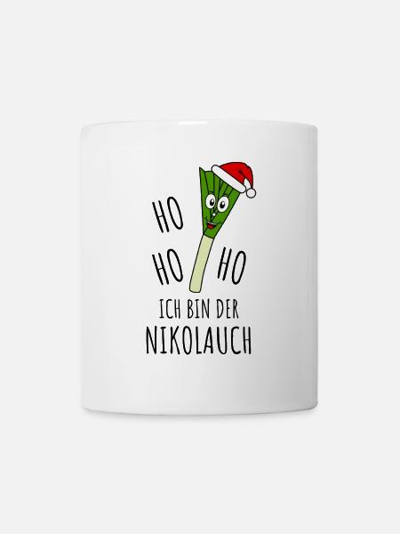 Nikolauch Ho Ho Ho Ich bin der Nikolauch - Tasse - Weiß