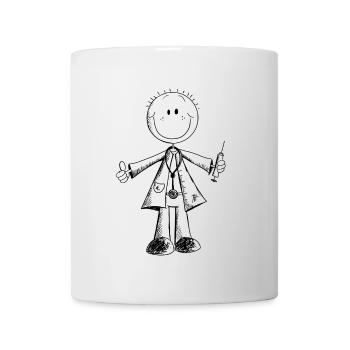 Funny Doctor Stick Figure - Doctors - Medicine - Mug - white - Front
