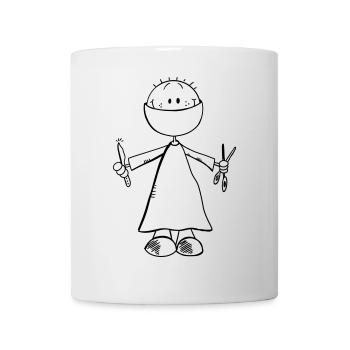 Surgeon Comic Figure - Doctor - Surgery - Surgery - Team - Mug - white - Front