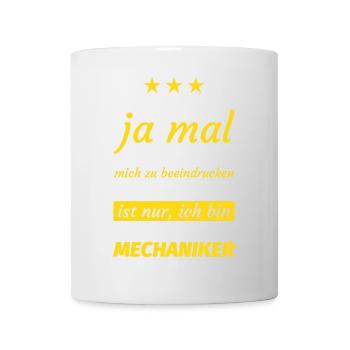 Zerspanungsmechaniker - Tasse - Weiß - Vorne