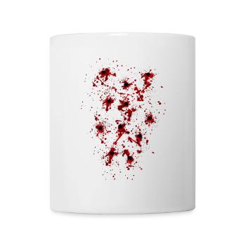 Einschusslöcher - Tasse - Weiß - Vorne
