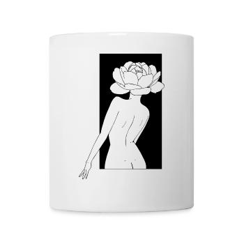 Camelia skaliert.png - Tasse - Weiß - Vorne