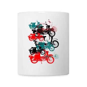 Schwalbegrafik 1 - Tasse - Weiß - Vorne