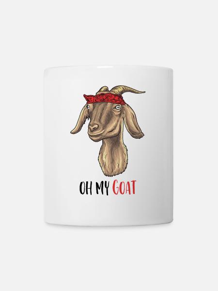 Oh my Goat - Oh my God - Mug - white