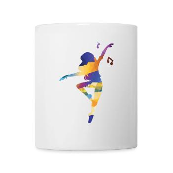Tanz Feuer Exklusiv Design Geschenkidee Grafik - Tasse - Weiß - Vorne