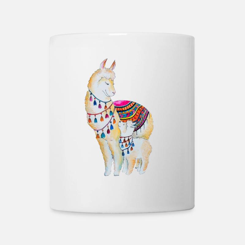 Llama - Mug - white