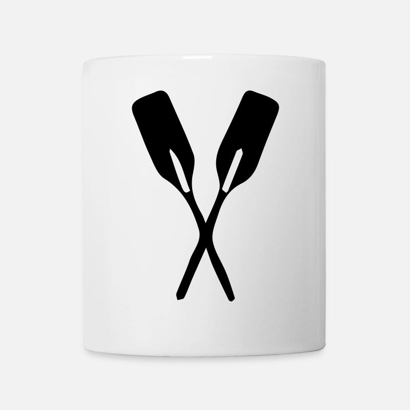 Paddel - Tasse - Weiß
