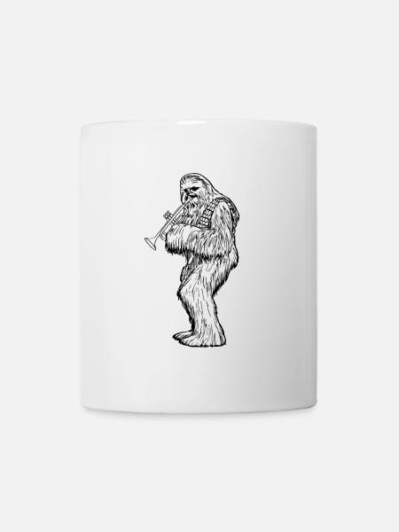Chewbacca trompette! - Mug blanc - blanc