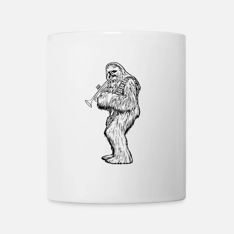 Trumpet chewbacca! - Tasse - Weiß