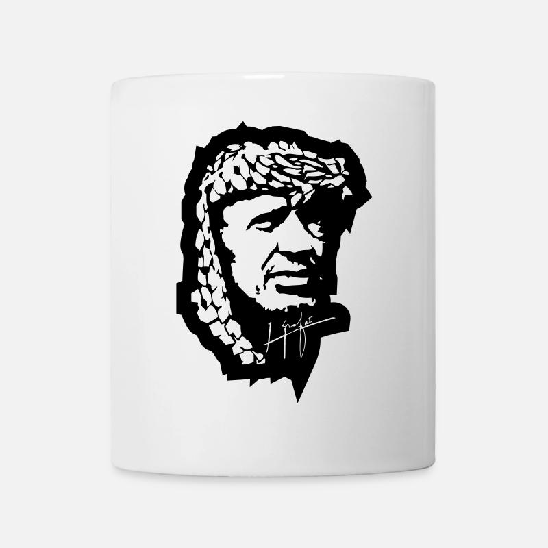 Yasser Arafat - Mug blanc - blanc