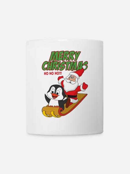 Noël Noël Père Noël Père Noël - Mug blanc - blanc