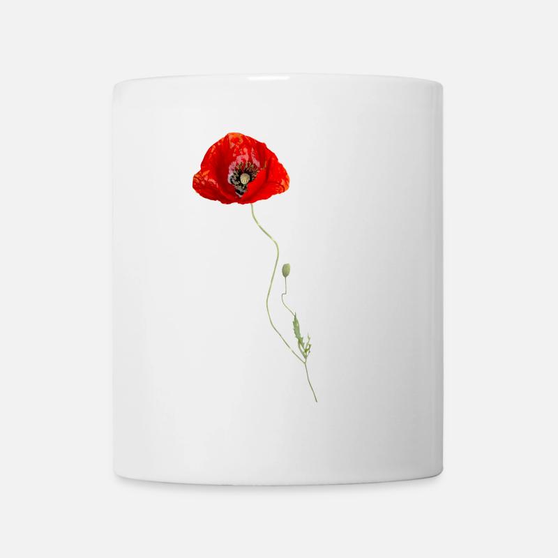 poppy - Mug - white
