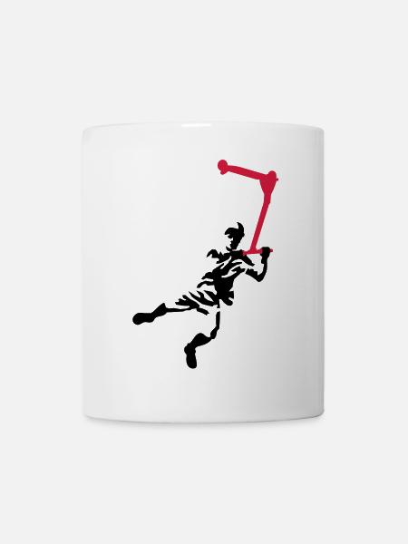 Kickscooter - Tasse - Weiß