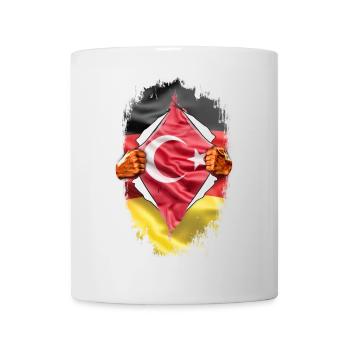 Double nationalité Allemagne Turquie - Mug blanc - blanc - Devant