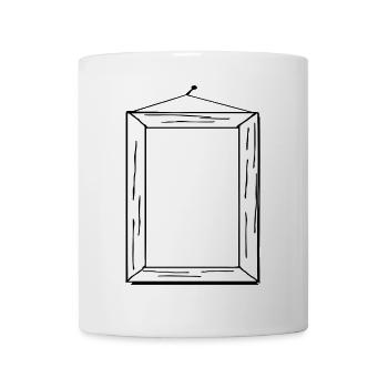 Cadres d’images - Mug blanc - blanc - Devant