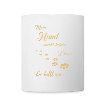 Hunde Hundesprüche - Tasse - Weiß - Vorne