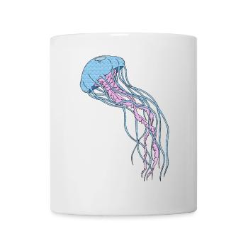 Jellyfish - Tasse - Weiß - Vorne