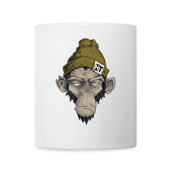 Rap Monkey - Mug - white - Front
