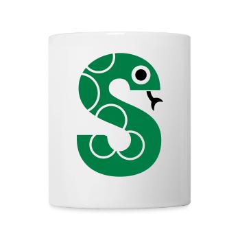 letter S - Mug - white - Front