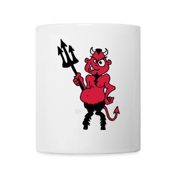 Fetter roter Teufel - Tasse - Weiß - Vorne