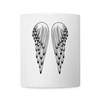 Angel wings, guardian angel, wings. - Mug - white - Front