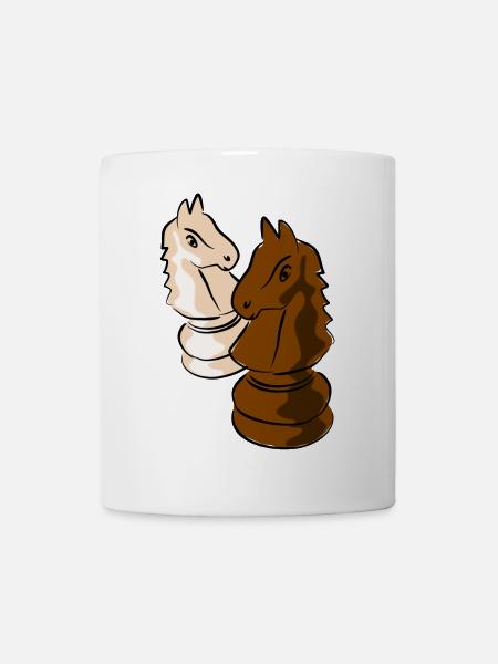 échecs - Mug blanc - blanc