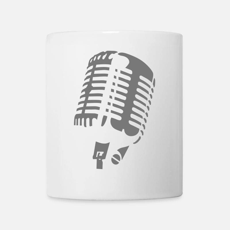 microphone - Mug - white