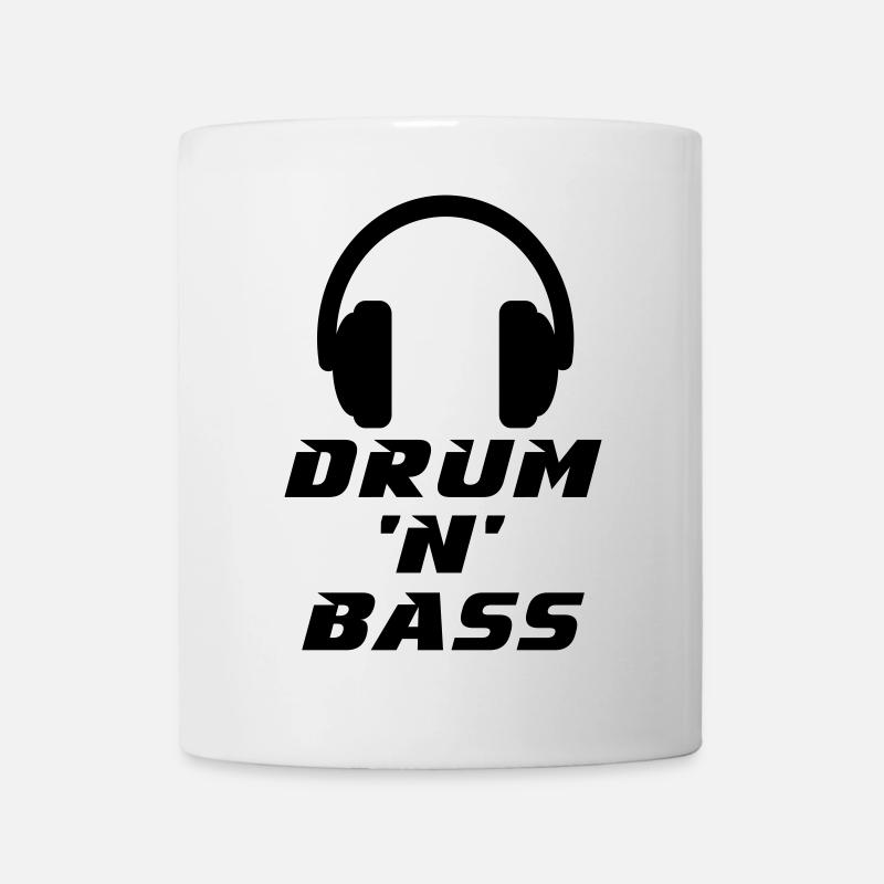 Drum 'n' Bass Music - Mug - white