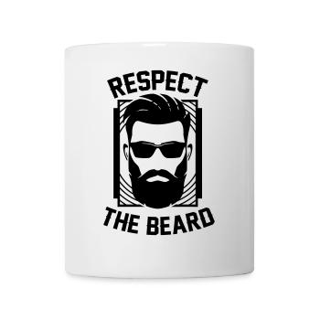 Respecter Le roi barbe respecte Barde - Mug blanc - blanc - Devant