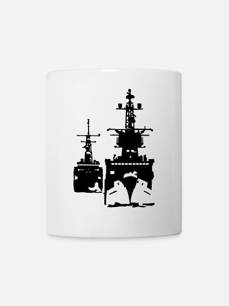 Zerstörer - Tasse - Weiß