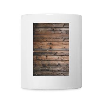 wood bois - Mug blanc - blanc - Devant