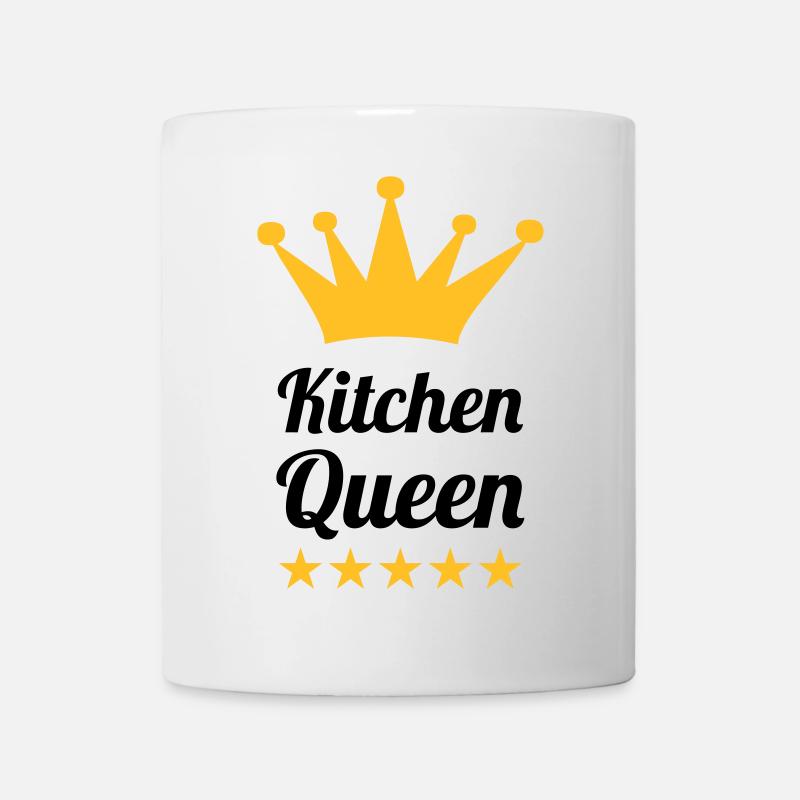 Kitchen Queen - Tasse - Weiß