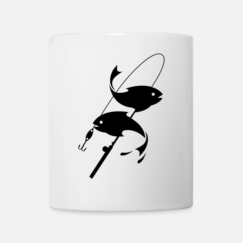 Angeln - Tasse - Weiß