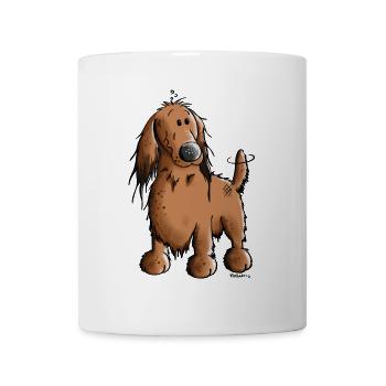 Danica der Dackel - Tasse - Weiß - Vorne