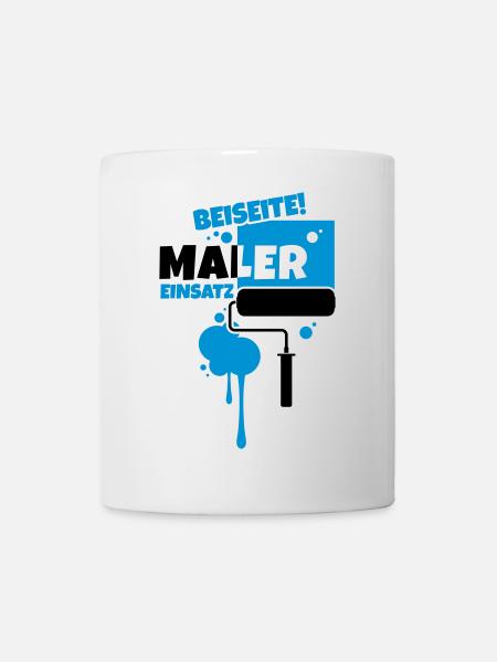 beruf maler - Tasse - Weiß