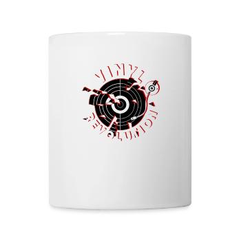 Vinyl Revolution - Destroy - Schallplatte - Tasse - Weiß - Vorne