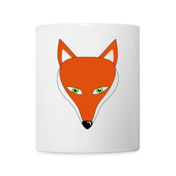 renard - Mug blanc - blanc - Devant