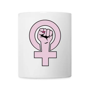 Feminist - Feministin - Tasse - Weiß - Vorne