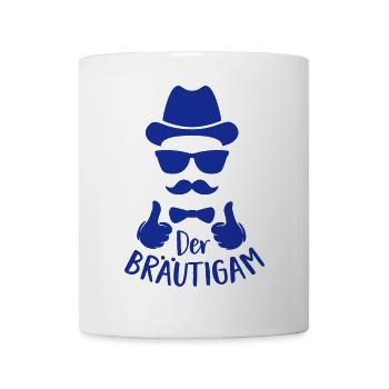 bräutigam junggeselle hochzeit - Tasse - Weiß - Vorne
