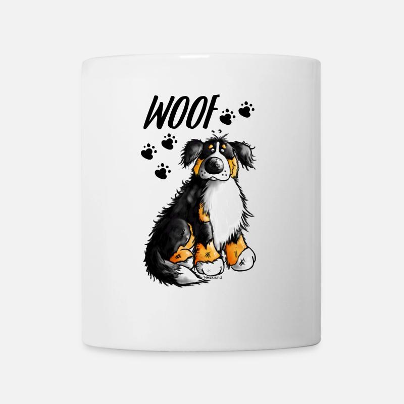 Woof Bouvier bernois - Mug blanc - blanc