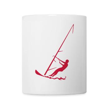 surfen wassersport - Tasse - Weiß - Vorne