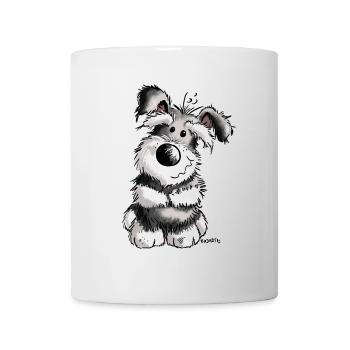 Süßer Schnauzer - Tasse - Weiß - Vorne