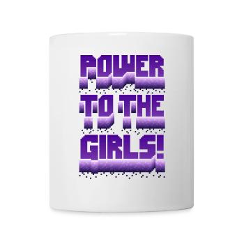 Power to the Girls - Tasse - Weiß - Vorne